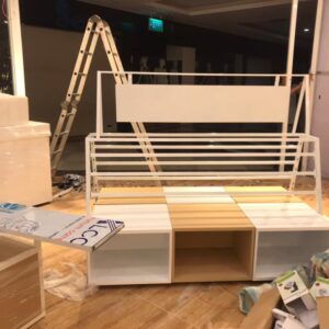 Kệ trưng bày 3 hộc Lookul