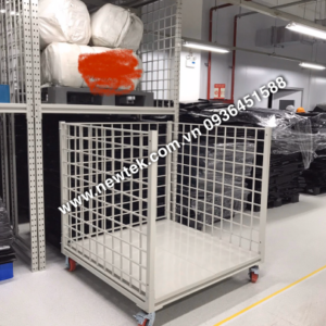 Kệ Pallet Bánh Xe